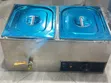 Stainless Steel Double Bain Marie Food Warmer - 1