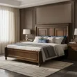Scotland Wooden Bed - Any Size or Colour - 3