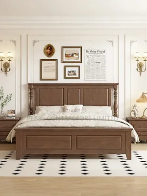 Scotland Wooden Bed - Any Size or Colour