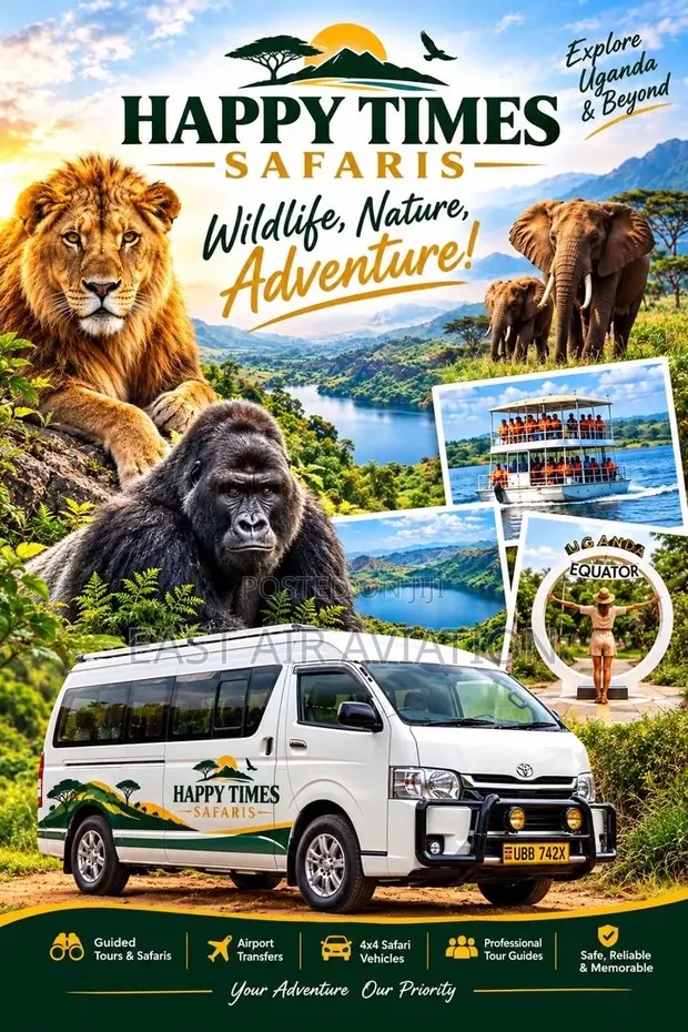 Happy Times Safaris: Wildlife Safaris, Gorilla Trekking & Adventure Tours - 1