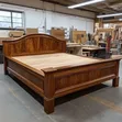 Heavy Pure Wooden Beds - Any Size/Colour - 1