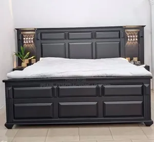 Pure Wooden Fluted Beds - Any Size/Colour