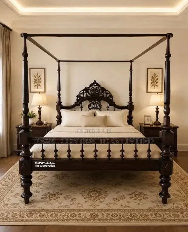 Melanie Wooden Polled Beds - Any Colour/Size - 1
