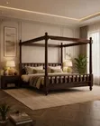 Melanie Wooden Polled Beds - Any Colour/Size - 5