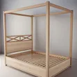 Bombay Wooden Poll Beds - Any Colour/Size - 1