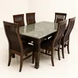 6-Seater Rectangular Wooden Dining Set - 3