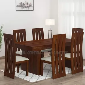 Brand New 6-Seater Rectangular Wooden Dining Set
