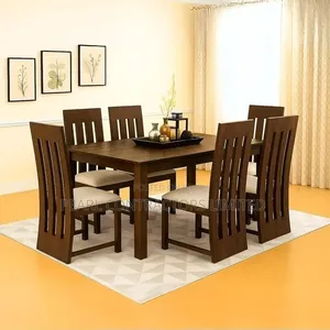 Mr. Perfect 6 Seater Rectangular Wooden Dining Set