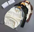 Brand New 4F Half-Zip Mock Neck Sweater - Multi - 3