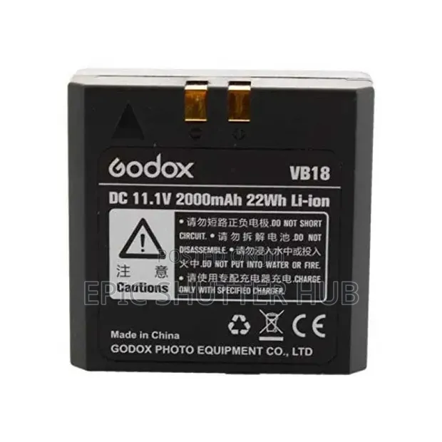 Godox V860C & V850 Flash Battery - 1