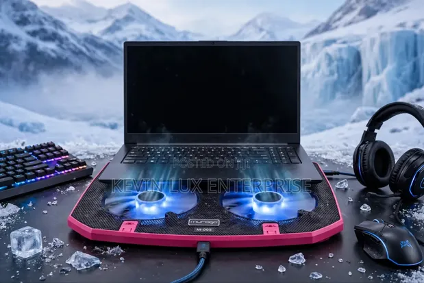 Laptop Cooling Pad with 2 Fans - 1