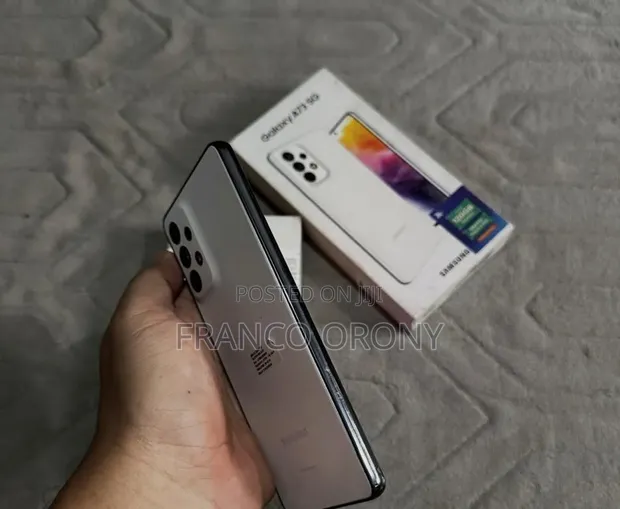 New Samsung Galaxy A73 5G 256GB White - 1