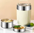 1.9L Stackable Stainless Steel Insulated Lunch Box - 1