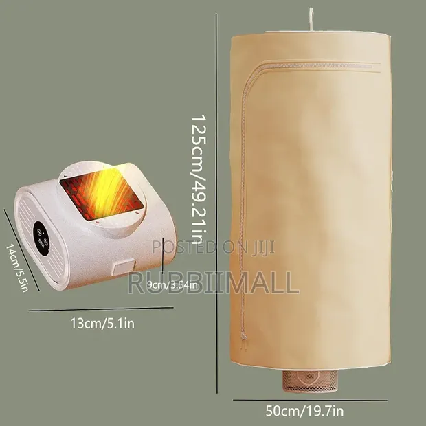 Portable Clothes and Shoe Dryer - 1