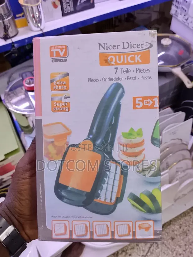 5-in-1 Nicer Dicer Quick Multifunctional Vegetable Cutter - 1
