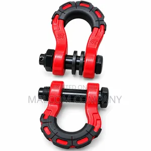 Heavy Duty Bow Shackle with Safety Pin - Lifting & Towing