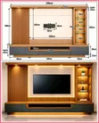 Custom Wall Unit Design - Made to Order - 1