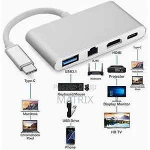 USB Type-C Multiport Adapter 4-in-1
