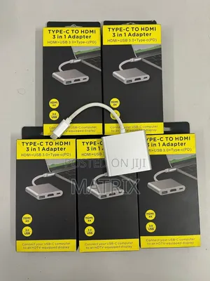 USB-C to HDMI 4K Adapter Hub (3-in-1)