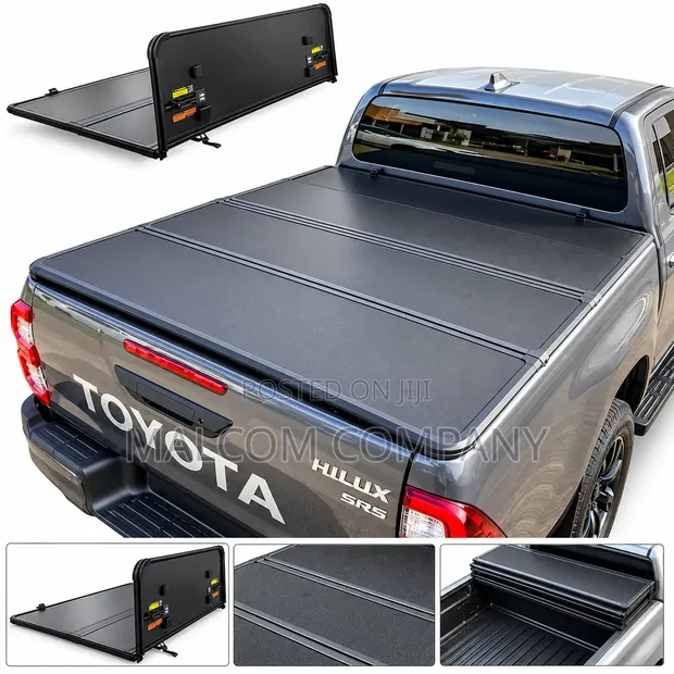 Double Cabin Pickup Truck Bed Cover | Tonneau Cover Uganda - 1