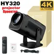 HY320 4K HDR Smart Projector with 5G WiFi - 2