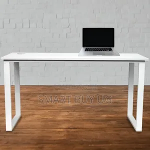 Brand New Office Desk with Metal Frame and Wooden Top