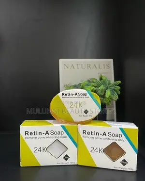 Retin-A 24K 7 Days Acne Removal Brightening Soap (100g)