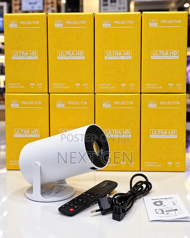 HY300 Ultra HD LED Smart Projector - 1