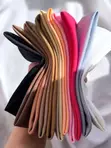 Elastic Headbands - Simple Pop of Color - 2