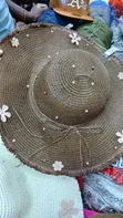 Colourful Ladies Beach Hats - 1