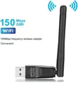 150Mbps USB Wi-Fi Adapter with External Antenna - 2
