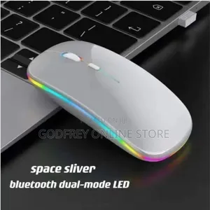 Bluetooth Wireless Rechargeable Mouse with RGB LED