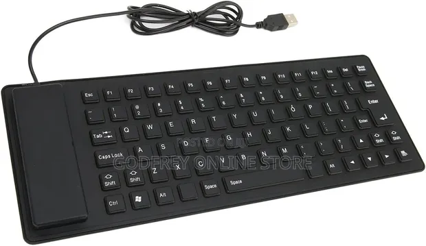 Foldable Silicone Keyboard - Brand New - 1