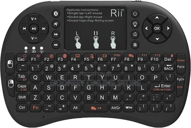 Mini Keyboard with Touchpad and LED Backlit - 1