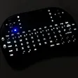 Mini Keyboard with Touchpad and LED Backlit - 2