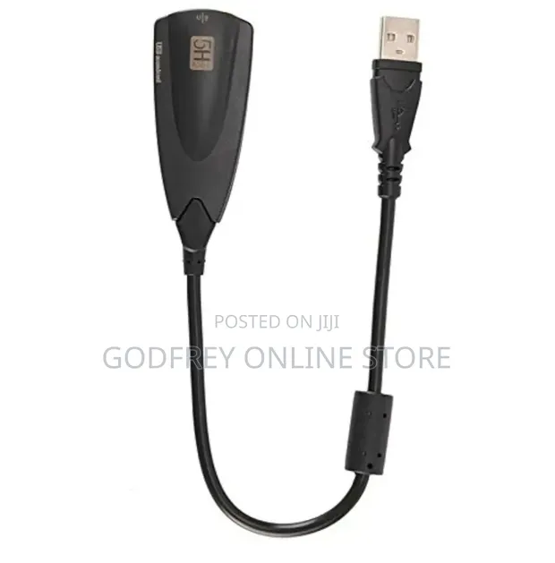 External USB Sound Card - New - 1