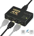 GANA 3-Port 4K HDMI Switch with IR Remote - 3
