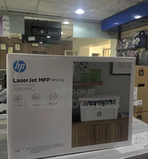 HP LaserJet MFP M141w Printer - Print, Copy, Scan - 1