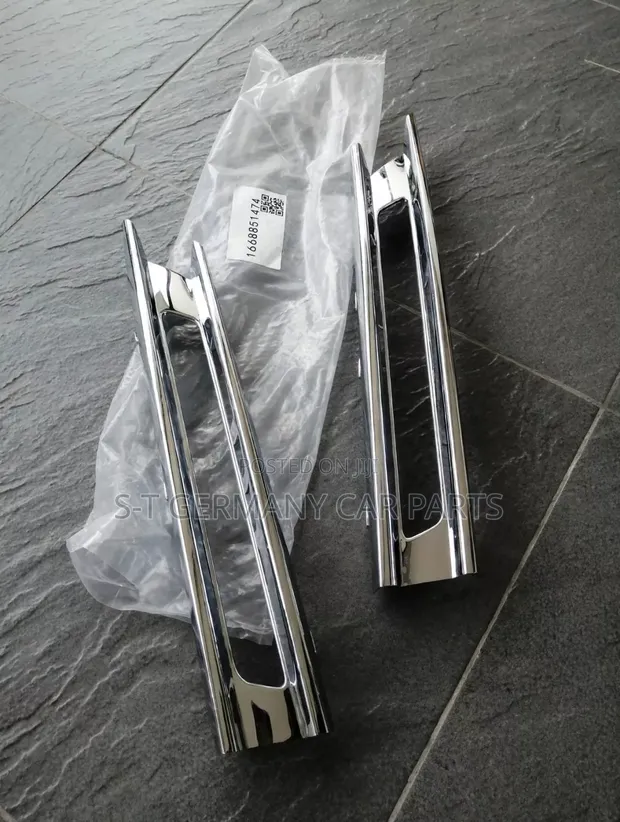 Bumper Fog Light Chrome Moulding for Mercedes-Benz ML W166 (2012-2015) - 1