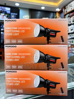 Porodo Lifestyle Cannes Studio 100W LED Light