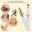 Electric Eyebrow Trimmer with Gold-Plated Tip - 2