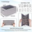 9-Grid Partitioned Clothes Organizer - 3