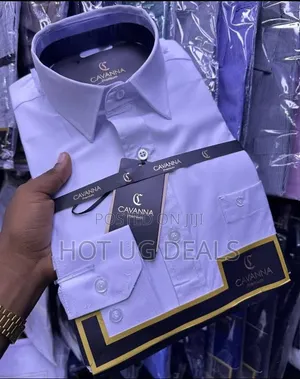 Men's Classic Long Sleeve Dress Shirt - Sky Blue