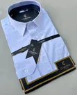 Men's Classic Long Sleeve Dress Shirt - Sky Blue - 2