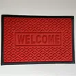 Red Welcome Door Mats - 1