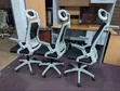 Mesh Back Headrest Office Chairs (Used) - 1