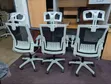 Mesh Back Headrest Office Chairs (Used) - 3