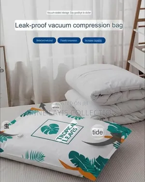 10pc Vacuum Compression Bags with Electric Pump