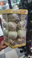 Christmas Tree Ornaments - Gold & Champagne - 2