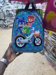 Vibrant Blue PJ Masks Children's School Backpack - 1